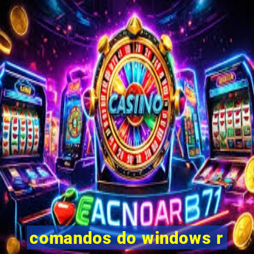 comandos do windows r